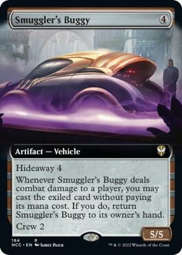 Smugglers Buggy Extended Art 184 (Commander: Streets of New Capenna)  | Good Games Adelaide SA