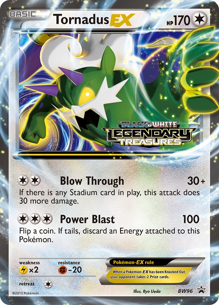 Tornadus EX (BW96) [Black & White: Black Star Promos] | Good Games Adelaide SA