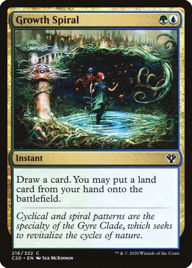 Growth Spiral [Commander 2020] | Good Games Adelaide SA