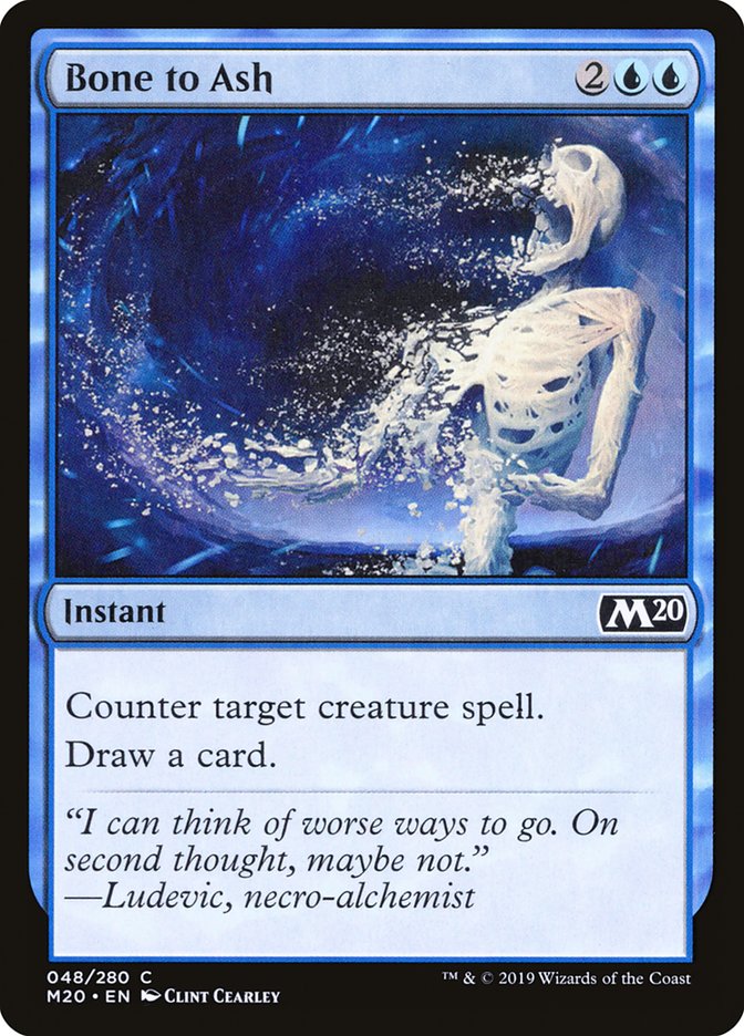 Bone to Ash [Core Set 2020] | Good Games Adelaide SA