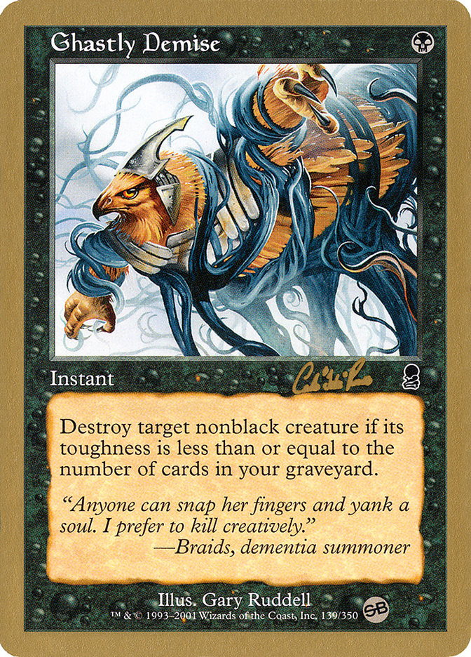 Ghastly Demise (Carlos Romao) (SB) [World Championship Decks 2002] | Good Games Adelaide SA