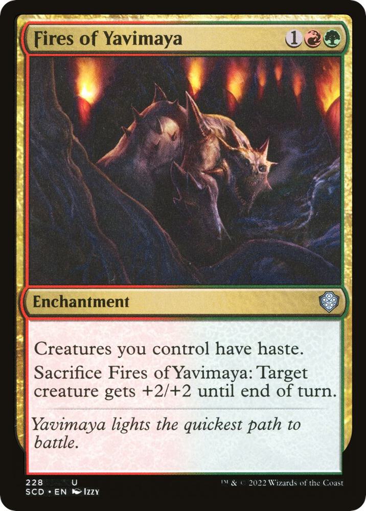 Fires of Yavimaya 228 (Starter Commander Decks)  | Good Games Adelaide SA