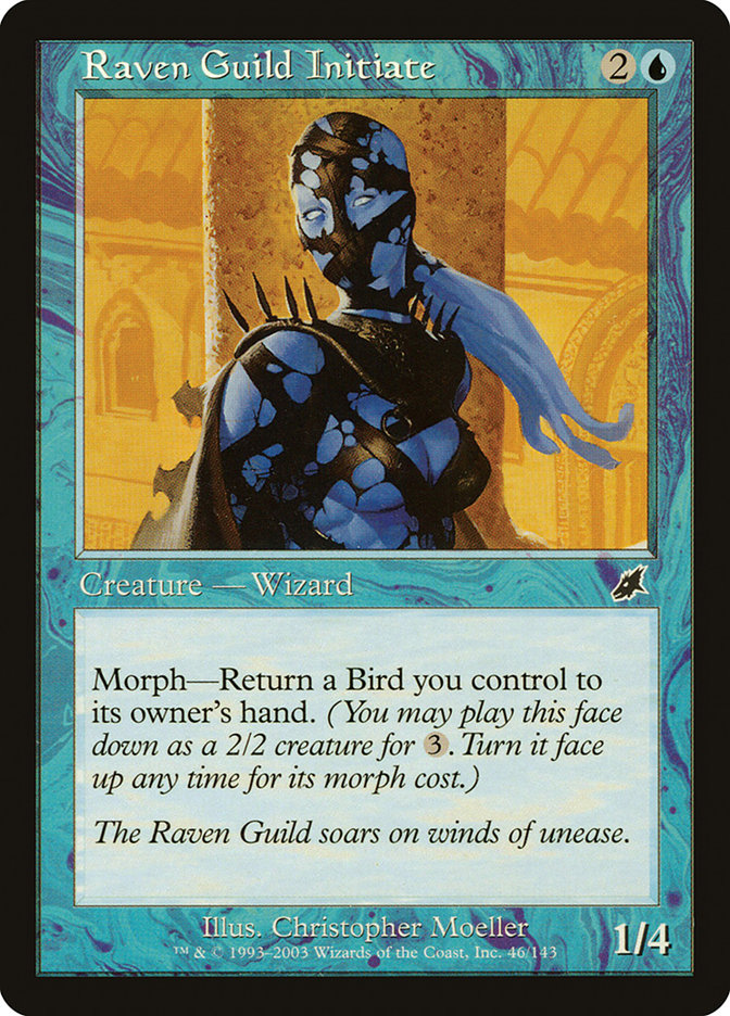 Raven Guild Initiate 46 (Scourge)  - Foil | Good Games Adelaide SA
