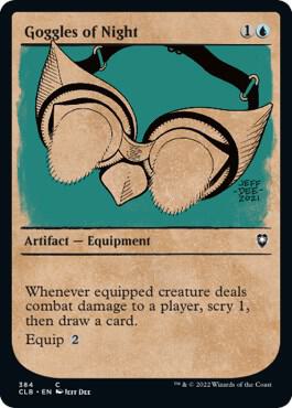 Goggles of Night Showcase 384 (Commander Legends: Battle for Baldur's Gate)  | Good Games Adelaide SA