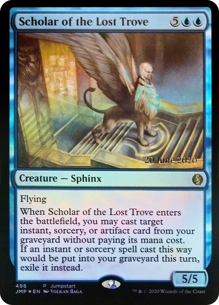 Scholar of the Lost Trove 496 (Launch Party & Release Event Promos)  - Foil | Good Games Adelaide SA
