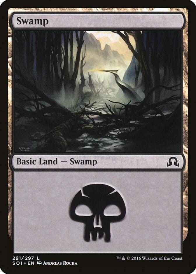 Swamp 291 (Shadows over Innistrad)  | Good Games Adelaide SA