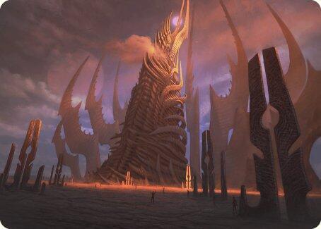 Phyrexian Tower Art Card 23 (Art Series: Modern Horizons 3)  | Good Games Adelaide SA