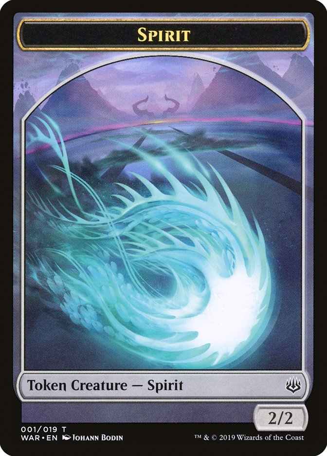 Spirit Token [War of the Spark Tokens] | Good Games Adelaide SA