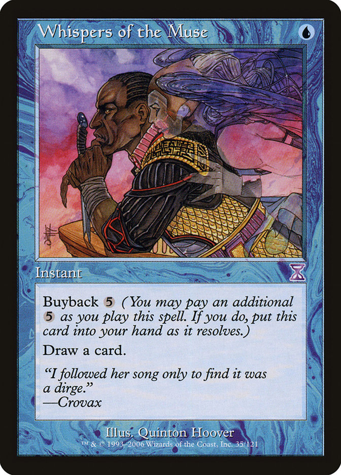 Whispers of the Muse [Time Spiral Timeshifted] | Good Games Adelaide SA