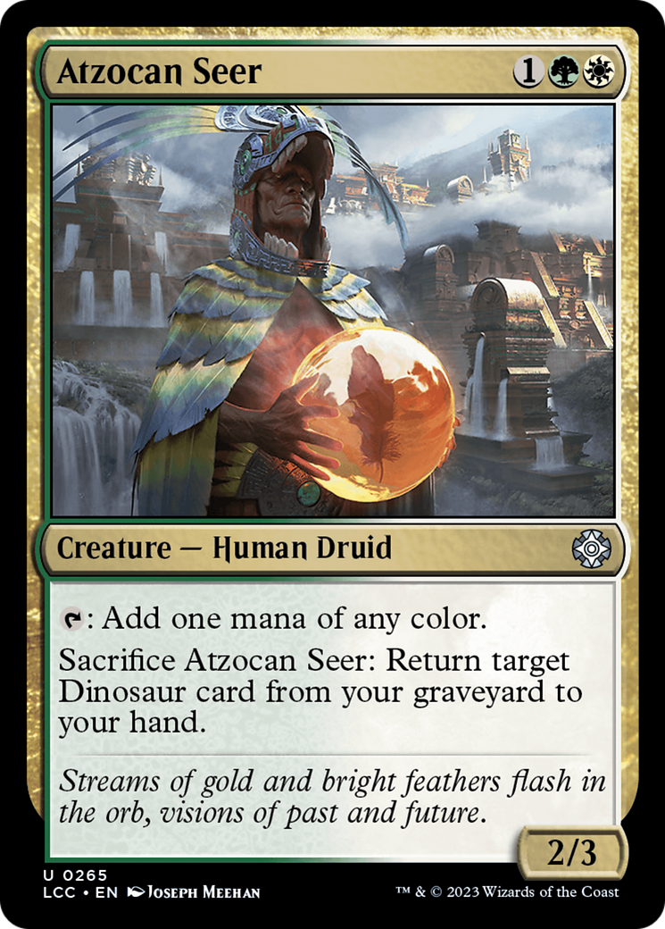 Atzocan Seer [The Lost Caverns of Ixalan Commander] | Good Games Adelaide SA