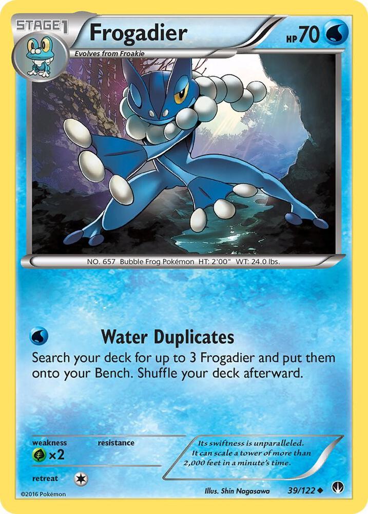 Frogadier 39/122 (XY - BREAKpoint)  | Good Games Adelaide SA