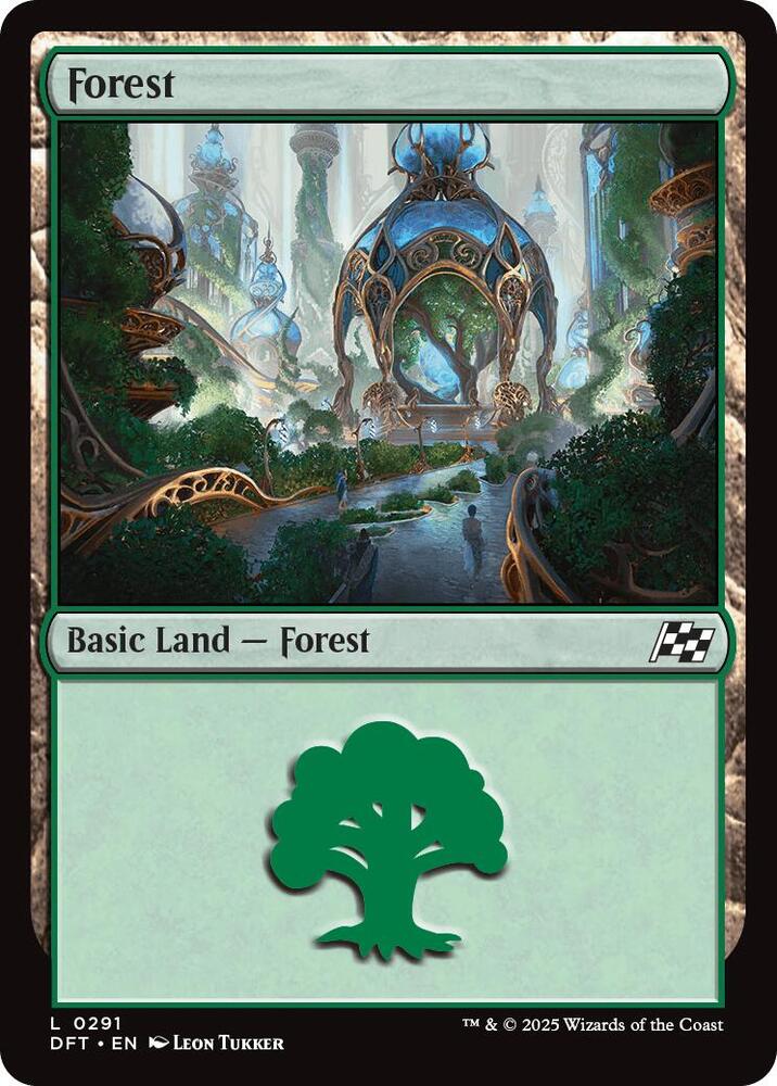 Forest 0291 291 (Aetherdrift)  - Foil | Good Games Adelaide SA