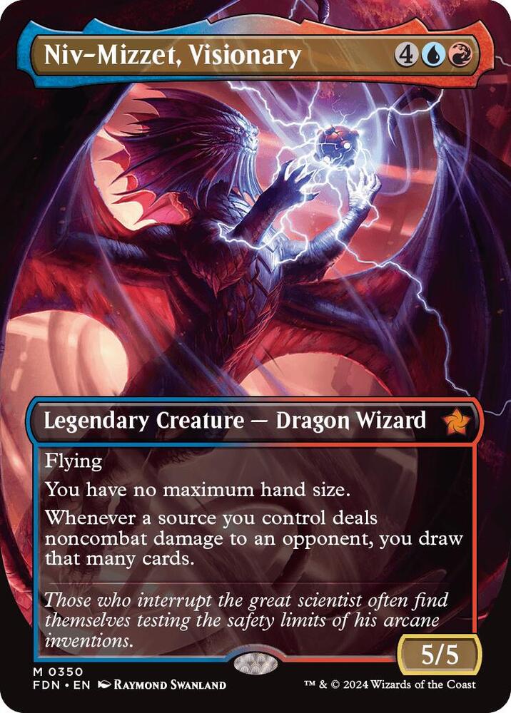 Niv-Mizzet, Visionary 350 (Foundations)  | Good Games Adelaide SA