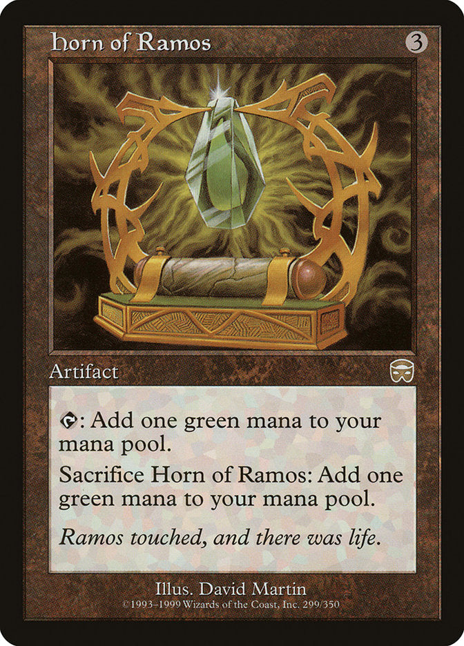 Horn of Ramos 299 (Mercadian Masques)  - Foil | Good Games Adelaide SA