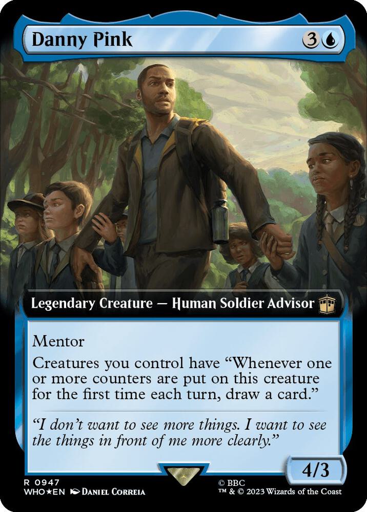 Danny Pink 947 (Universes Beyond: Doctor Who)  - Foil | Good Games Adelaide SA