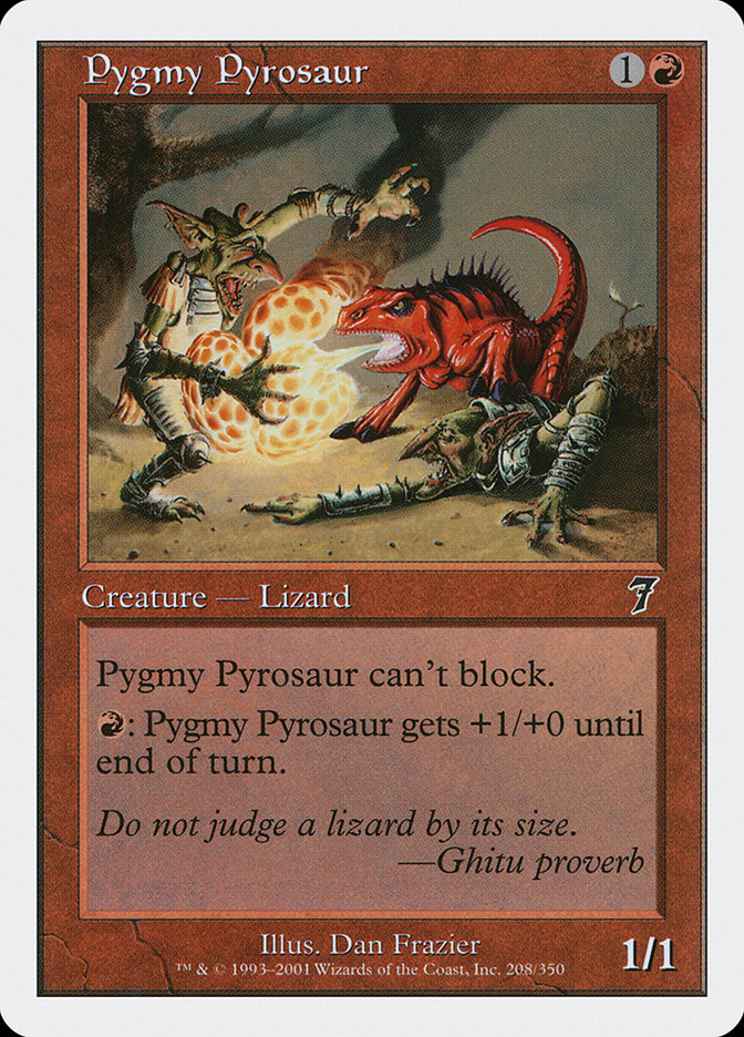 Pygmy Pyrosaur [Seventh Edition] | Good Games Adelaide SA