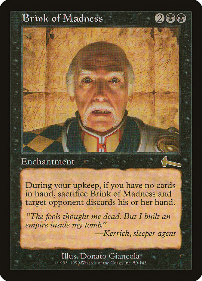 Brink of Madness 50 (Urza's Legacy)  | Good Games Adelaide SA