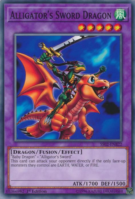 Alligator's Sword Dragon [SS02-ENB22] Common | Good Games Adelaide SA