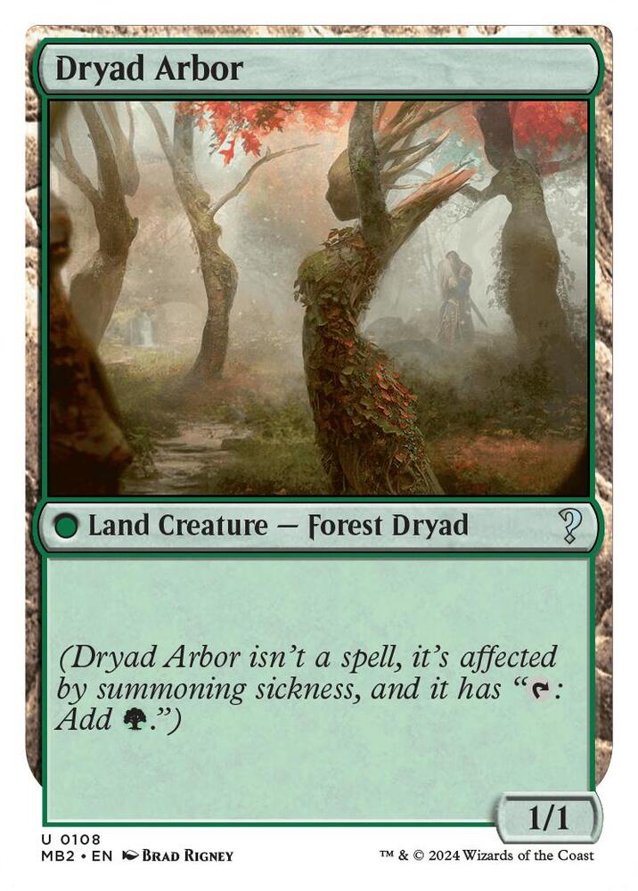 Dryad Arbor 108 (Mystery Booster 2)  | Good Games Adelaide SA
