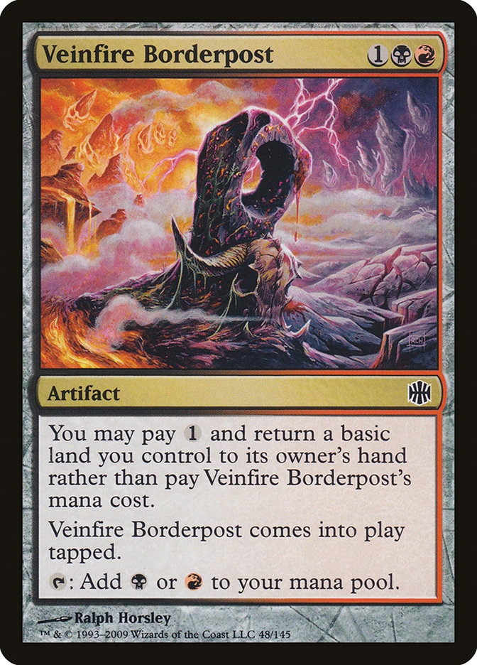 Veinfire Borderpost [Alara Reborn] | Good Games Adelaide SA