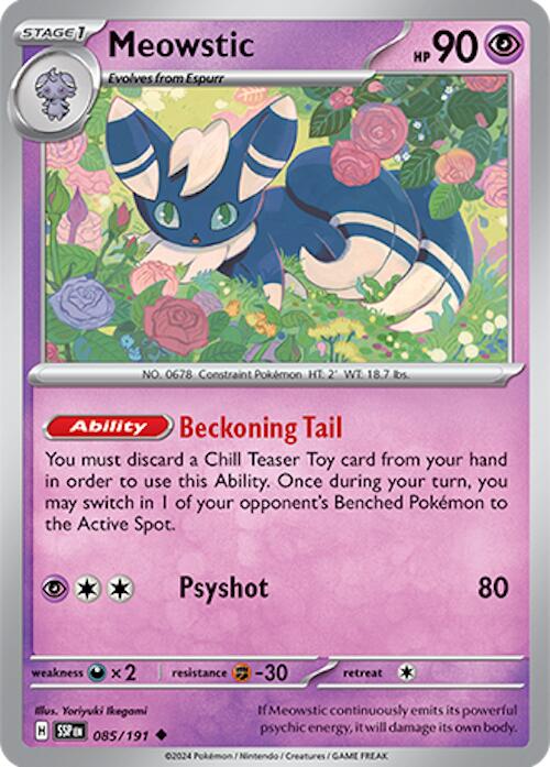 Meowstic (085/191) [Scarlet & Violet: Surging Sparks] | Good Games Adelaide SA