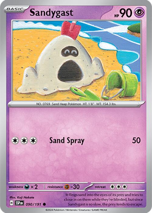 Sandygast (090/191) [Scarlet & Violet: Surging Sparks] | Good Games Adelaide SA