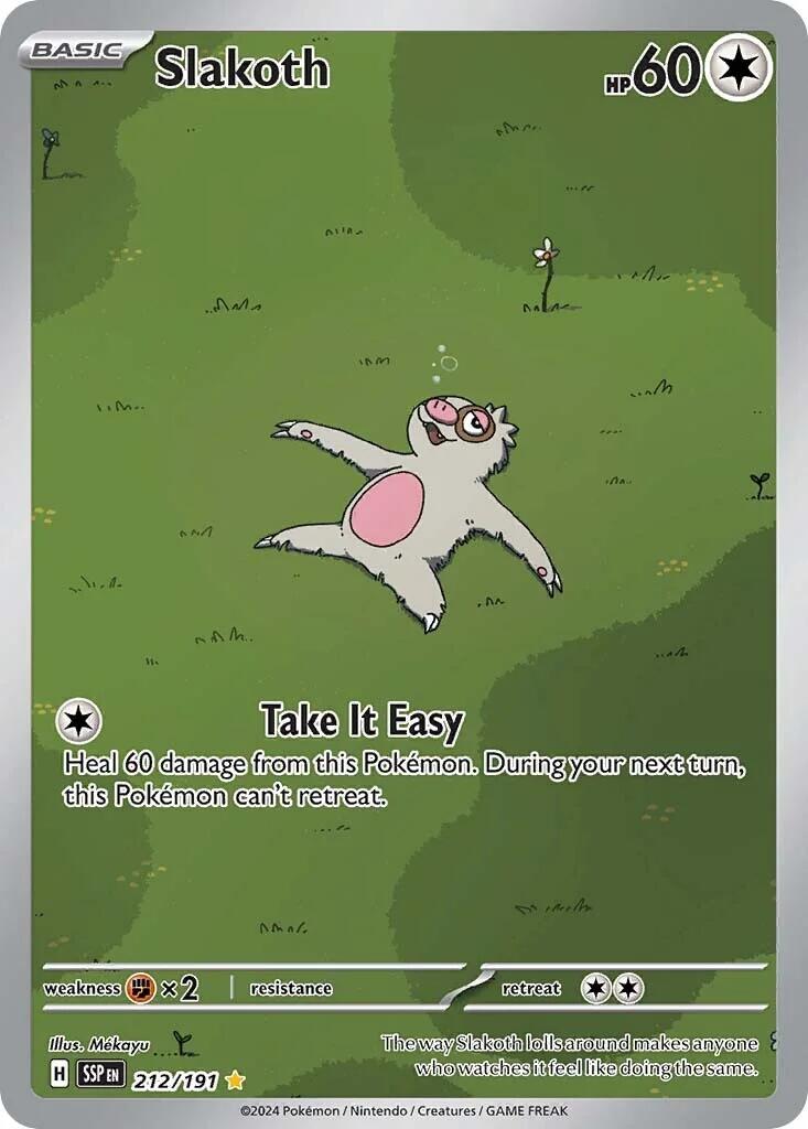 Slakoth (212/191) [Scarlet & Violet: Surging Sparks] | Good Games Adelaide SA