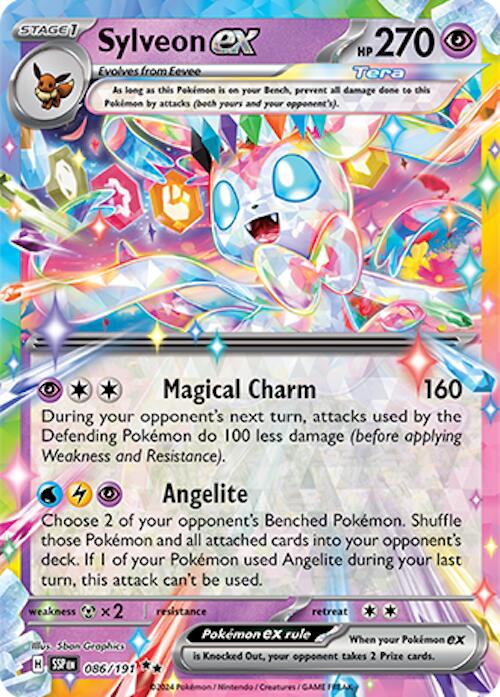 Sylveon ex (086/191) [Scarlet & Violet: Surging Sparks] | Good Games Adelaide SA