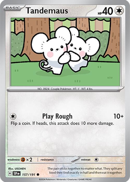 Tandemaus (157/191) [Scarlet & Violet: Surging Sparks] | Good Games Adelaide SA