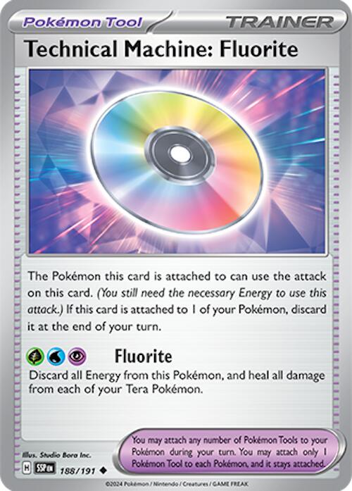 Technical Machine: Fluorite (188/191) [Scarlet & Violet: Surging Sparks] | Good Games Adelaide SA