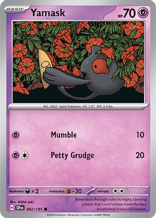 Yamask (082/191) [Scarlet & Violet: Surging Sparks] | Good Games Adelaide SA