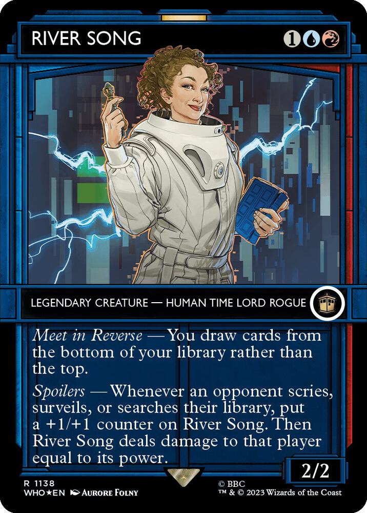 River Song 1138 (Universes Beyond: Doctor Who)  - Foil | Good Games Adelaide SA