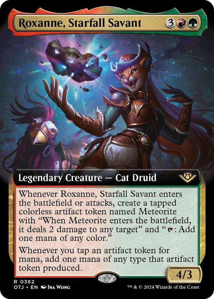 Roxanne, Starfall Savant 362/286 (Outlaws of Thunder Junction)  - Extended Art | Good Games Adelaide SA