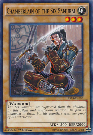 Chamberlain of the Six Samurai [YS14-EN007] Common | Good Games Adelaide SA