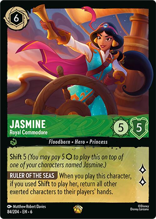 Jasmine - Royal Commodore (84/204) [Azurite Sea] | Good Games Adelaide SA