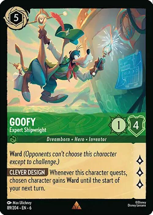 Goofy - Expert Shipwright (89/204) [Azurite Sea] | Good Games Adelaide SA