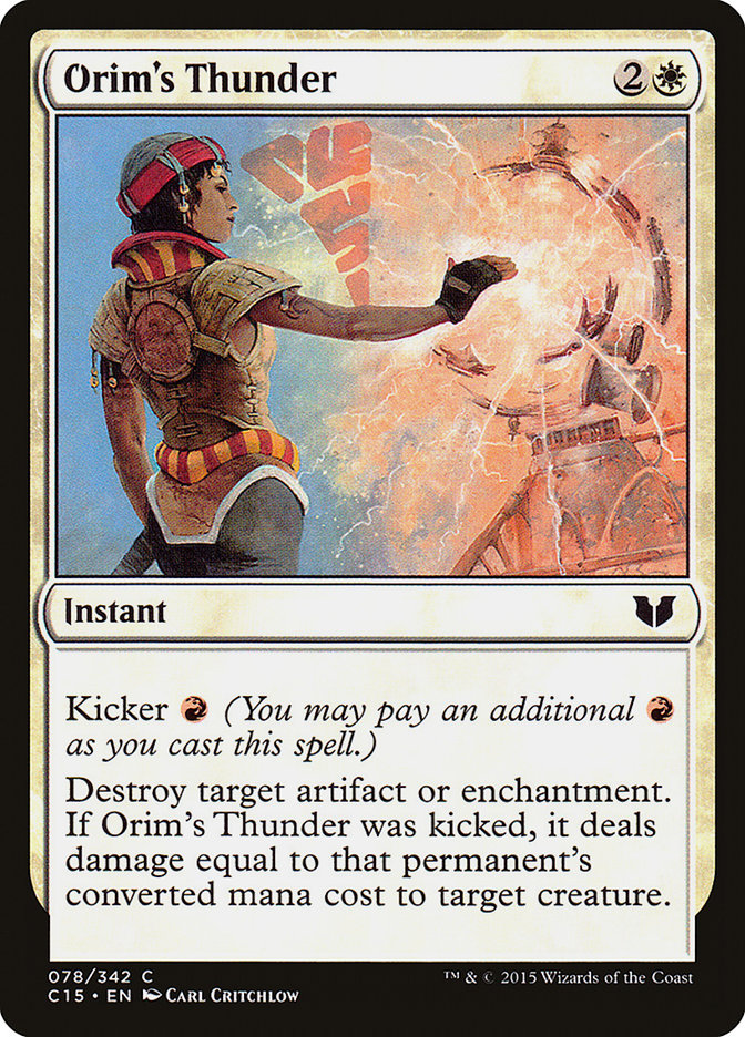 Orim's Thunder [Commander 2015] | Good Games Adelaide SA