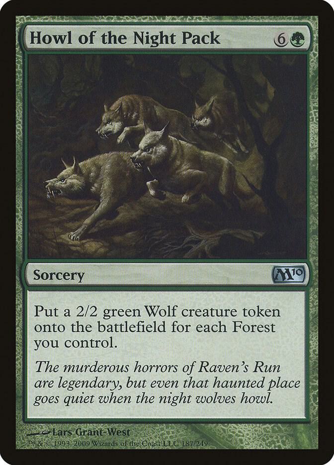 Howl of the Night Pack 187/249 (Magic 2010 (M10))  | Good Games Adelaide SA