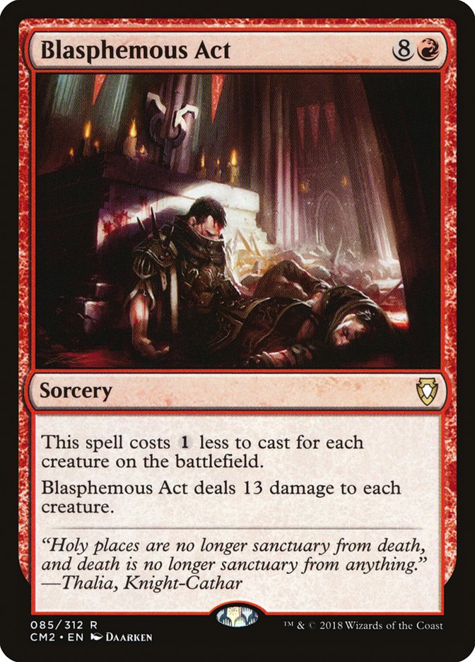 Blasphemous Act [Commander Anthology Volume II] | Good Games Adelaide SA