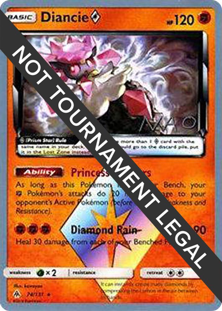 Diancie Prism Star 2018 Naohito Inoue 74/131 (World Championship Decks)  | Good Games Adelaide SA