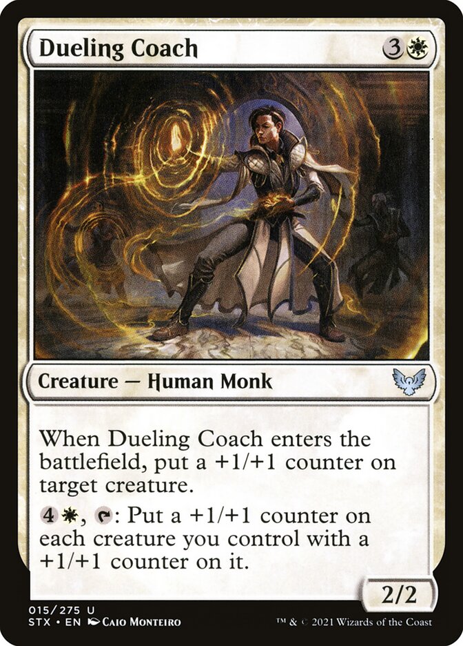 Dueling Coach 15 (Strixhaven: School of Mages)  - Foil | Good Games Adelaide SA