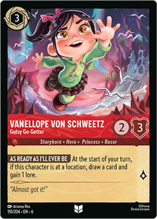 Vanellope von Schweetz - Gutsy Go-Getter (110/204) [Azurite Sea] | Good Games Adelaide SA