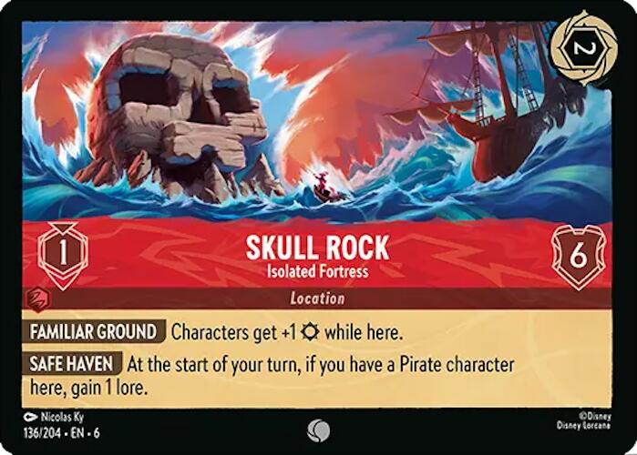 Skull Rock - Isolated Fortress (136/204) [Azurite Sea] | Good Games Adelaide SA