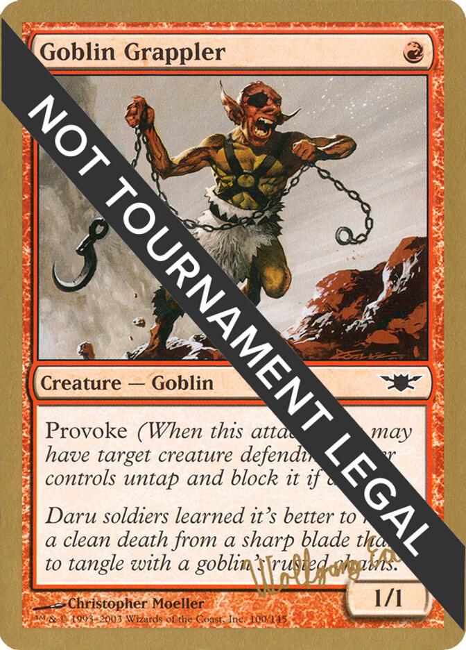Goblin Grappler 2003 Wolfgang Eder LGN  (World Championship Decks)  | Good Games Adelaide SA
