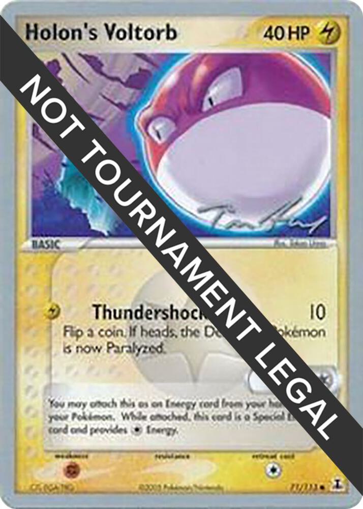 Holons Voltorb 2007 Tom Roos 71/113 (World Championship Decks)  | Good Games Adelaide SA