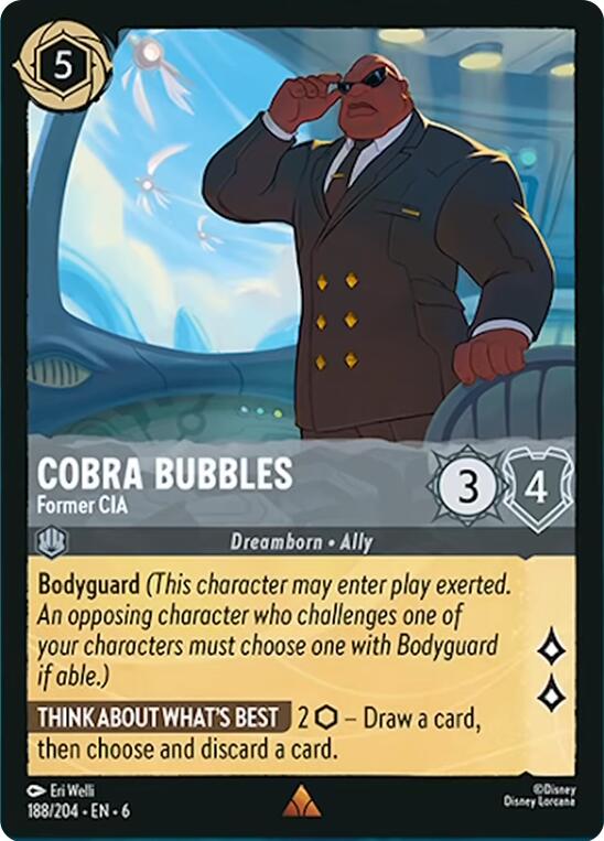 Cobra Bubbles - Former CIA (188/204) [Azurite Sea] | Good Games Adelaide SA