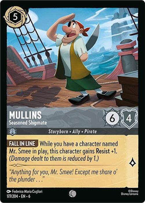 Mullins - Seasoned Shipmate (177/204) [Azurite Sea] | Good Games Adelaide SA