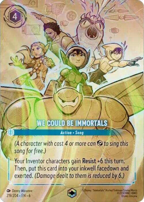We Could Be Immortals (Enchanted) (219/204) [Azurite Sea] | Good Games Adelaide SA
