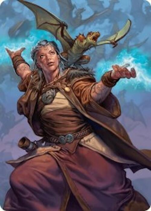 Drake Hatcher 2 Art Card (29/54) [Foundations Art Series] | Good Games Adelaide SA