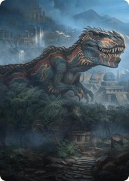 Ghalta, Primal Hunger Art Card (41/54) [Foundations Art Series] | Good Games Adelaide SA